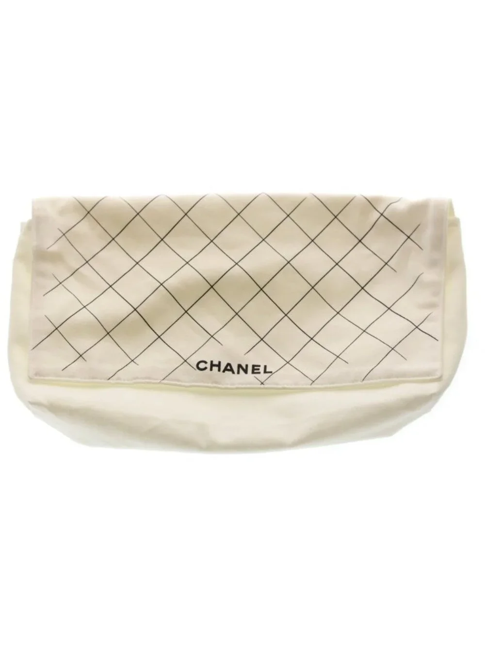 Chanel Quilted 25 Double Flap Chain Caviar Leather Silver Shoulder Bag Plate